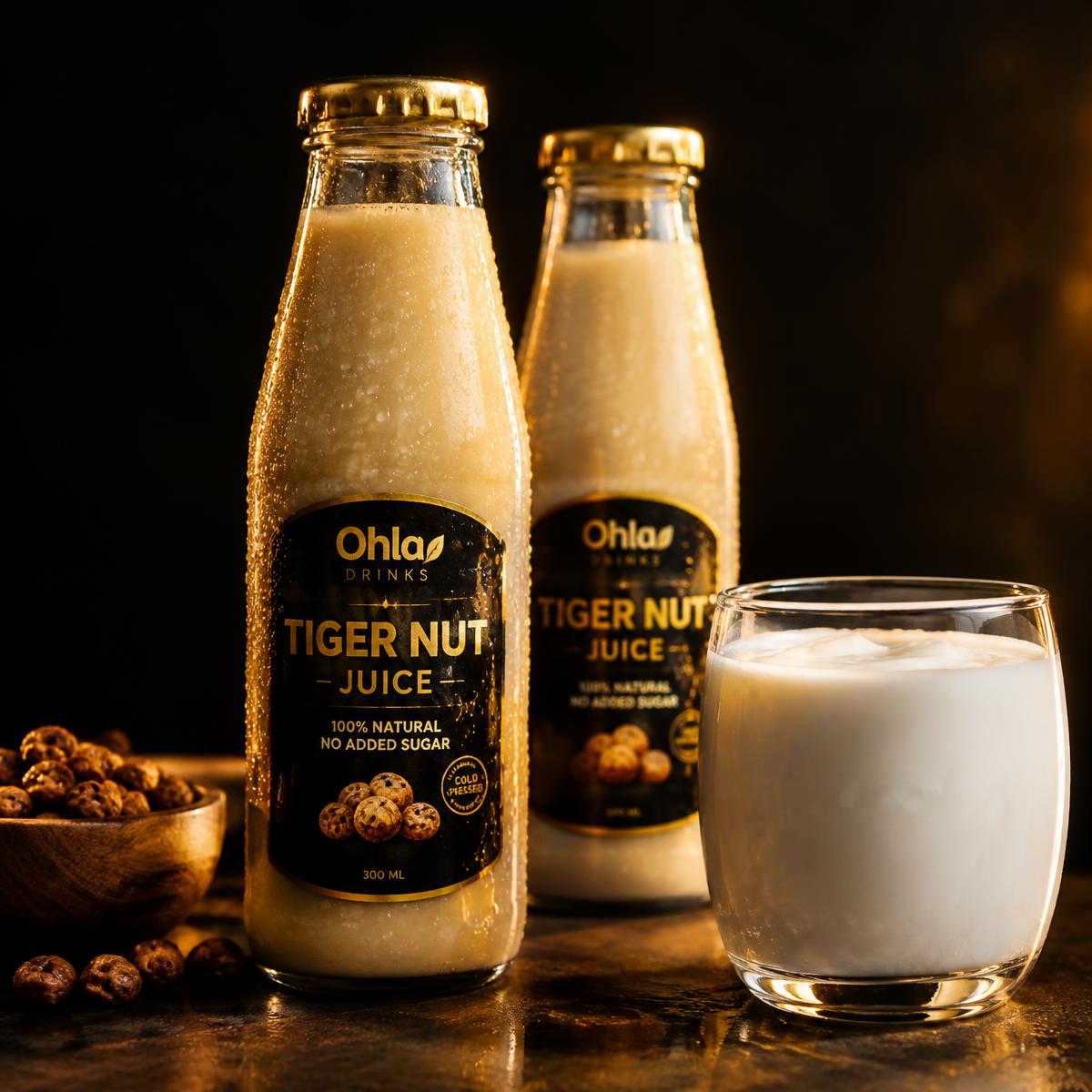 Tiger nut juice and yoghurt